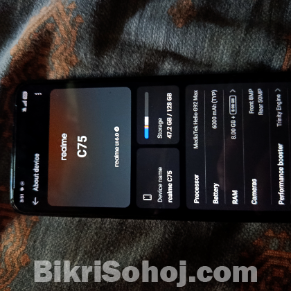 REALME C75 PHONE 8/128